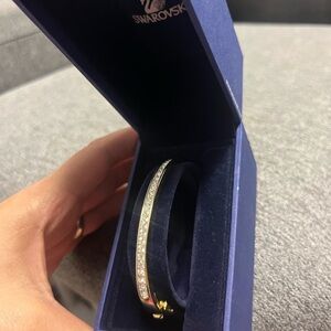 Swarovski Gold and Silver Crystal Bracelet